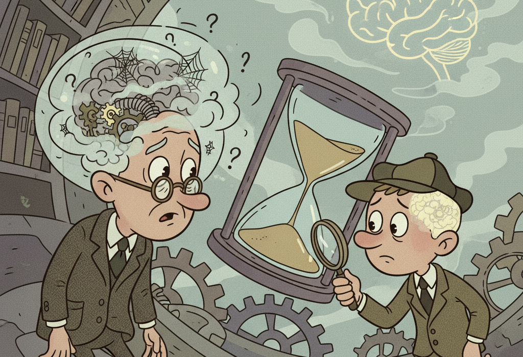 Illustration for Understanding Brain Fog and Age-Related Cognitive Decline