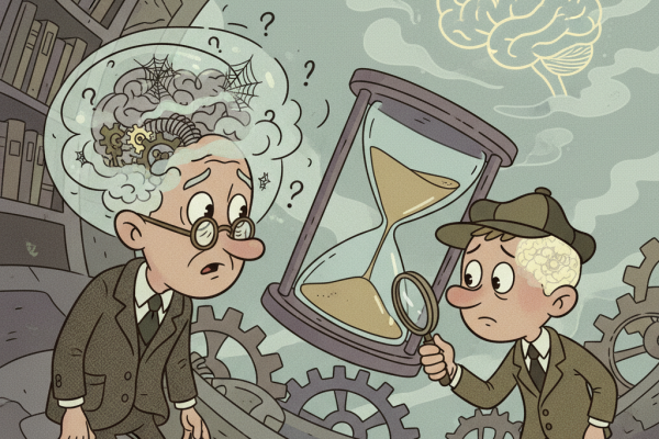 Illustration for Understanding Brain Fog and Age-Related Cognitive Decline