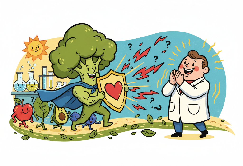 Illustration for How an Anti-Inflammatory Diet Actually Affects Your Body