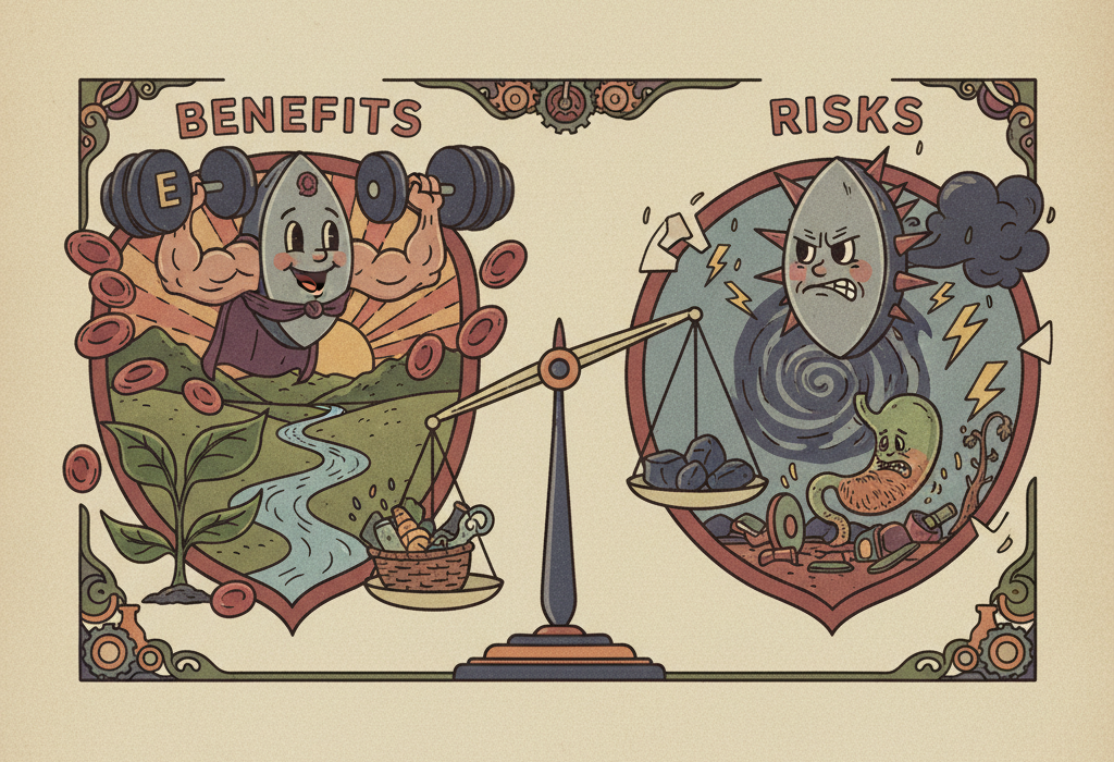 Illustration for Does Iron Supplementation Help? What Science Says About Benefits and Risks