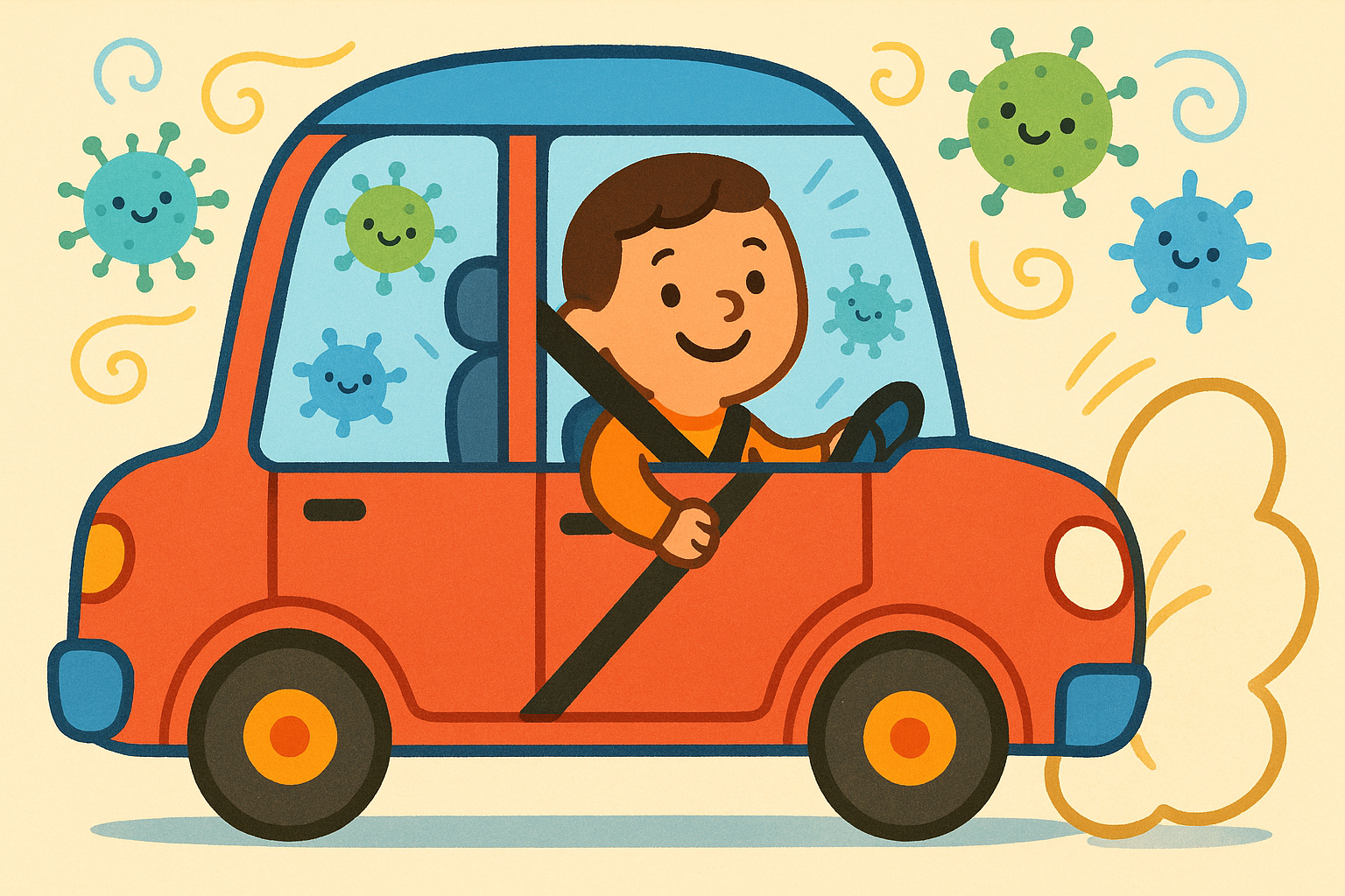 Like a seatbelt, the flu vaccine doesn't prevent you from encountering the virus, but it significantly reduces the impact of the illness, keeping you much safer. It helps your body handle the flu much better if you do catch it.