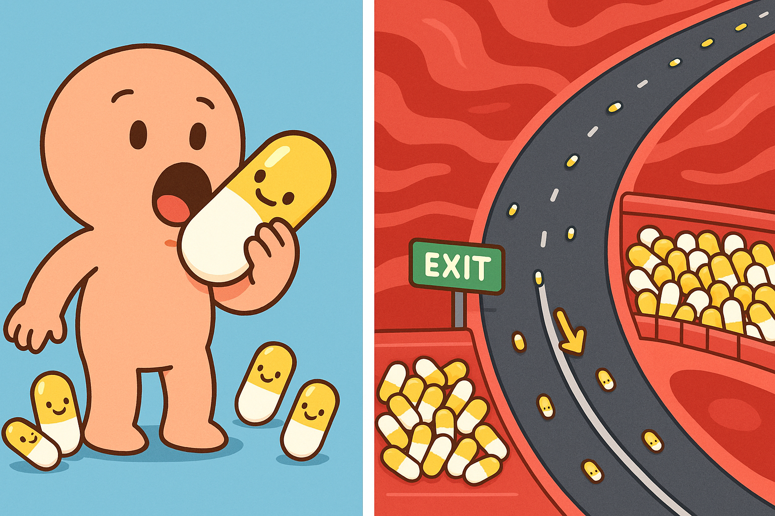 When you take an ALA pill, only a small amount actually gets absorbed into your bloodstream, and it doesn't stay there for long. This makes oral supplements less efficient.