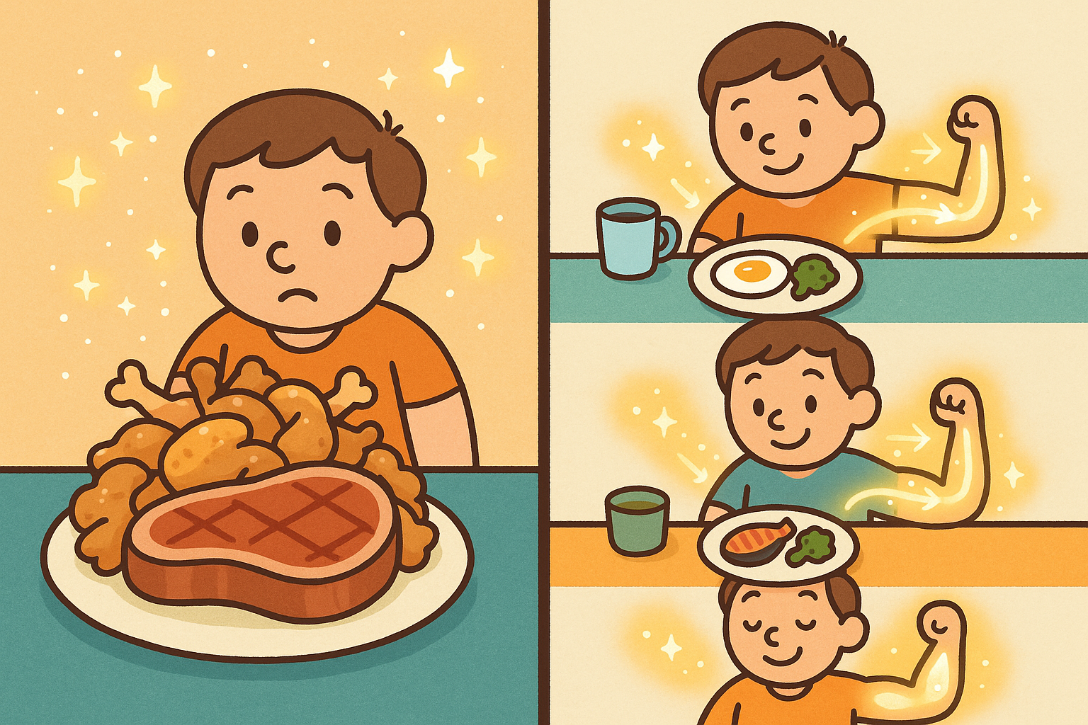 Eating protein spread out across your meals helps your body use it more efficiently. Large amounts all at once might not be fully absorbed for muscle building.