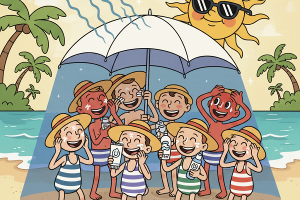 Illustration for The Science of Sunscreen: Safety, Vitamin D, and Skin Health