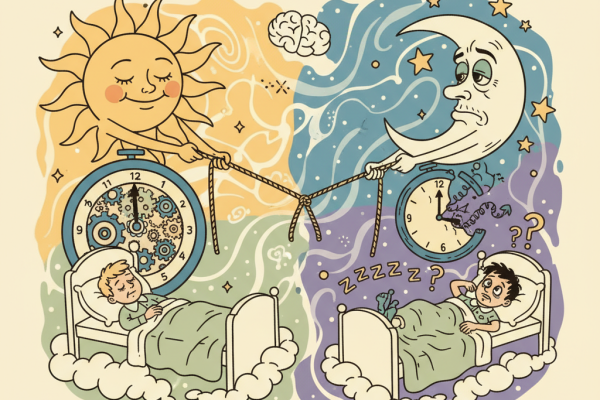 Illustration for How Your Circadian Rhythm Controls Sleep (And What Science Says About Fixing It)