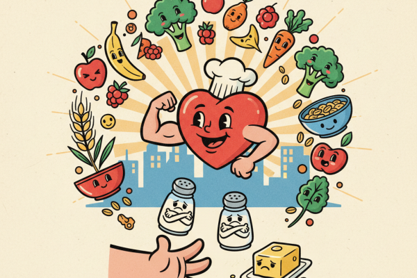 Illustration for What Science Actually Says About the DASH Diet and Your Health