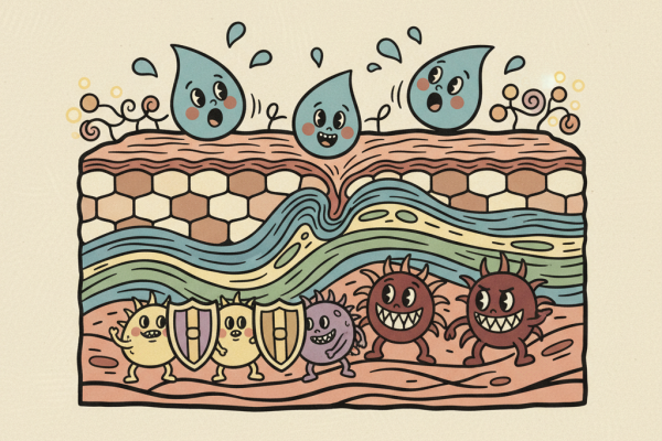 Illustration for How Your Skin Barrier Actually Works: What the Science Shows