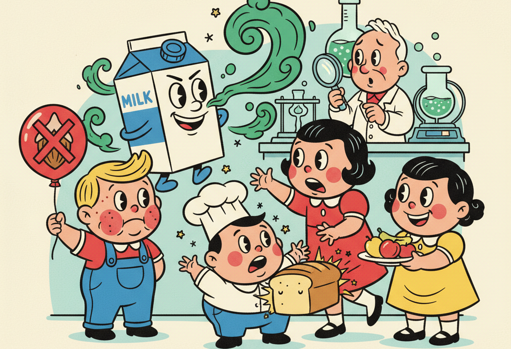 Illustration for Understanding Food Allergies in Children: What the Latest Science Shows