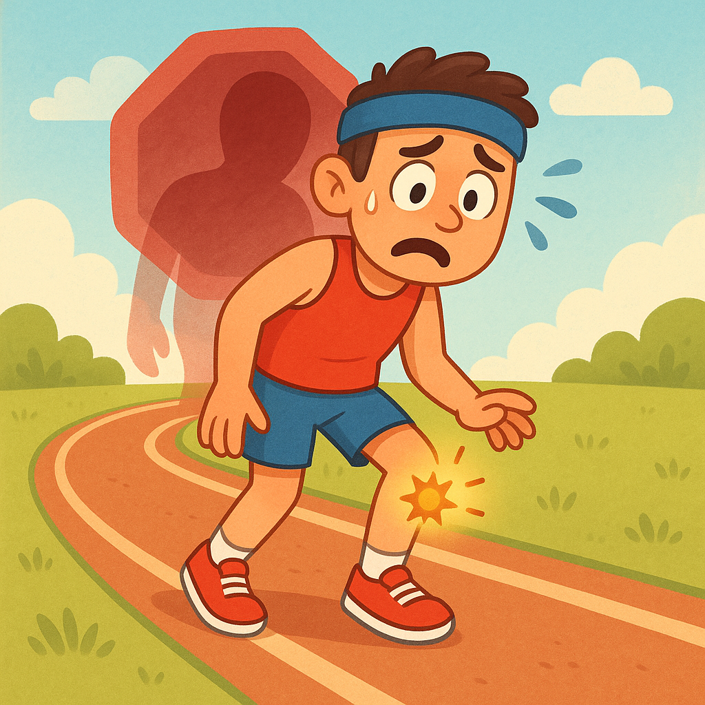 Kinesiophobia is the fear of moving an injured body part or getting hurt again, even after it's physically healed. This fear can subconsciously alter how you move, sometimes increasing the risk of new injuries.