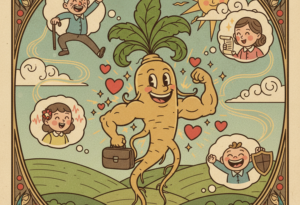 Illustration for The Science of Ginseng Benefits: What Research Actually Shows