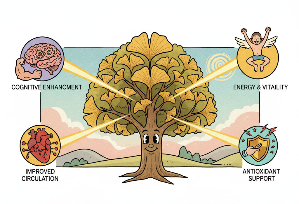 Illustration for Ginkgo Biloba Benefits: What the Latest Science Actually Shows