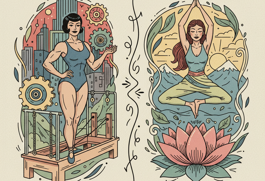 Illustration for Pilates vs. Yoga: What Science Actually Says About Which Is Better for You
