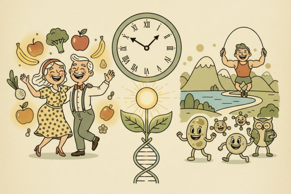 Illustration for How to Promote Healthy Aging and Longevity: What the Latest Science Shows