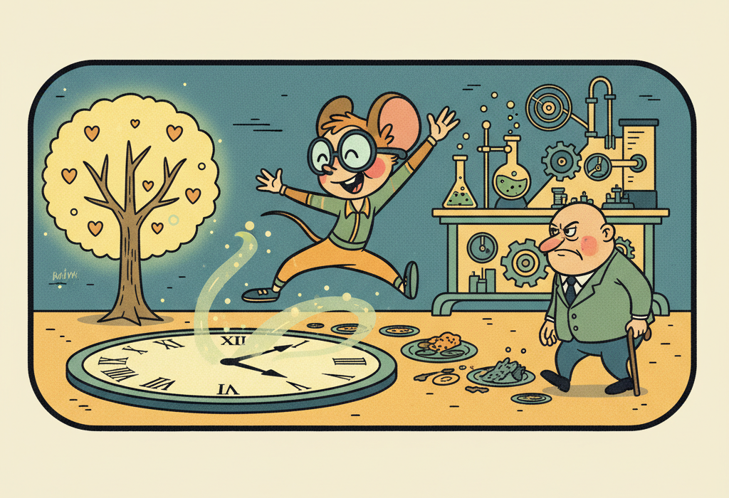Illustration for The Science of Calorie Restriction: How Eating Less Affects Health and Longevity