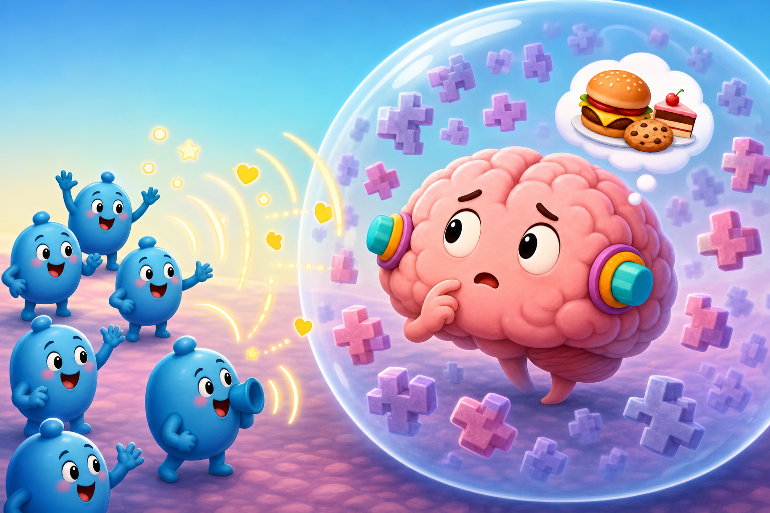 Leptin resistance happens when your brain stops listening to the fullness signals from leptin, even when there's plenty of it. This can make your brain think you're starving, leading to increased hunger.