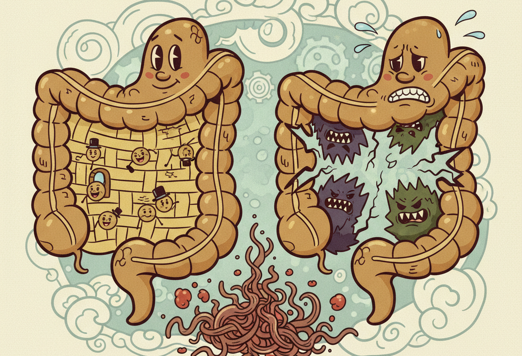 Illustration for The Science of Leaky Gut: What Research Actually Shows About Intestinal Permeability