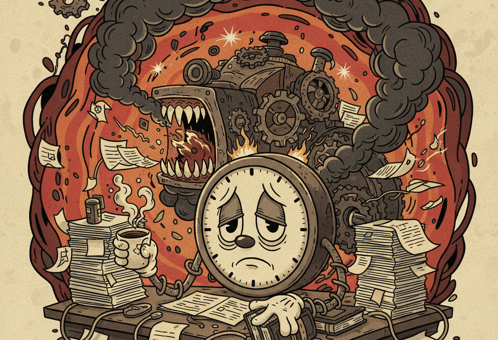 Illustration for The Science of Workplace Burnout: Causes, Risks, and What Actually Works