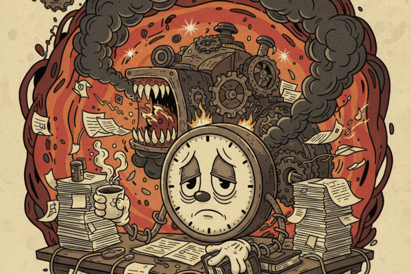 Illustration for The Science of Workplace Burnout: Causes, Risks, and What Actually Works