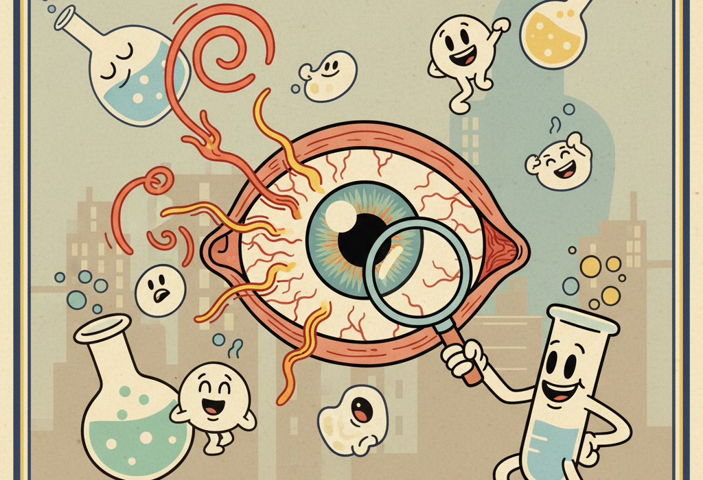 Illustration for Understanding Uveitis: What Science Says About Eye Inflammation