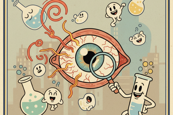 Illustration for Understanding Uveitis: What Science Says About Eye Inflammation