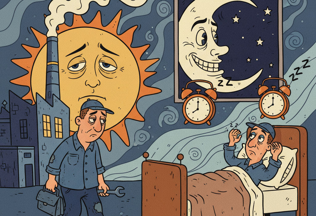 Illustration for The Science of Shift Work and Sleep: What Research Actually Shows