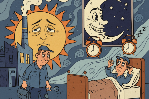 Illustration for The Science of Shift Work and Sleep: What Research Actually Shows