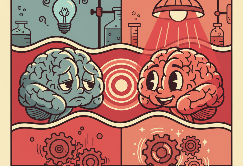 Illustration for How Red Light Therapy Affects Brain Function: What the Science Shows