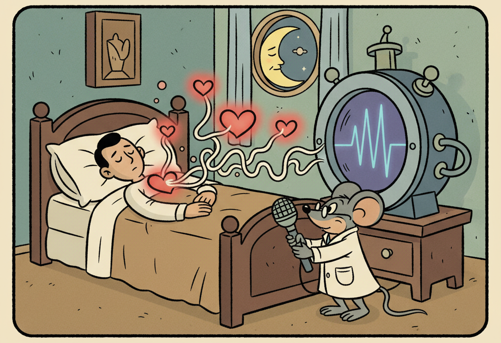 Illustration for How Sleep and Sleep Apnea Affect Your Heart Rate