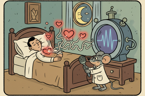 Illustration for How Sleep and Sleep Apnea Affect Your Heart Rate