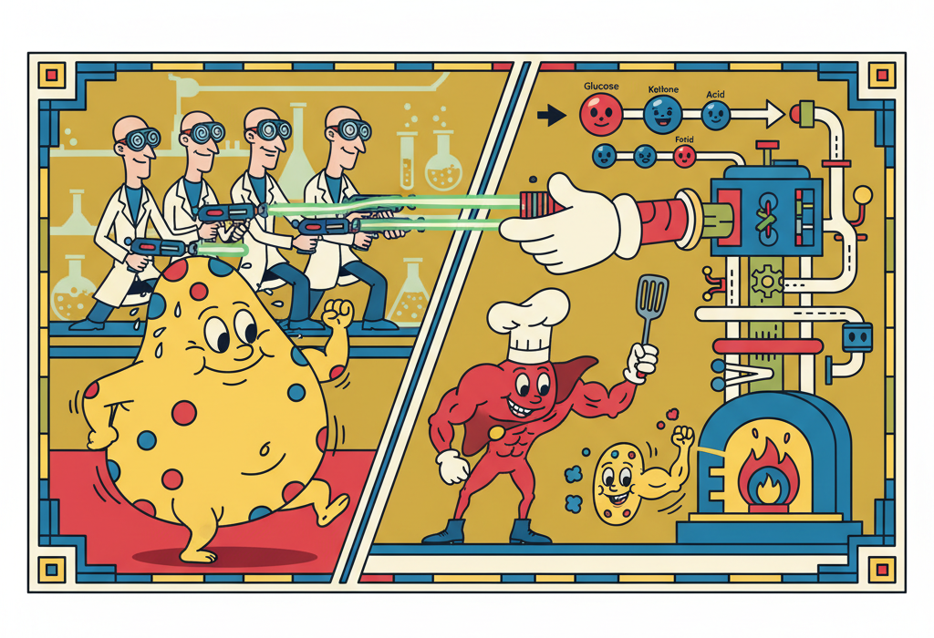 Illustration for How a Low-Carbohydrate Diet Actually Changes Your Lipid Metabolism