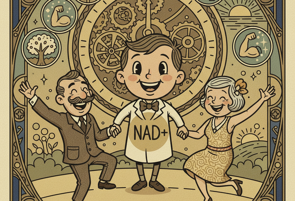 Illustration for Does Boosting NAD+ Actually Slow Aging? What Science Shows