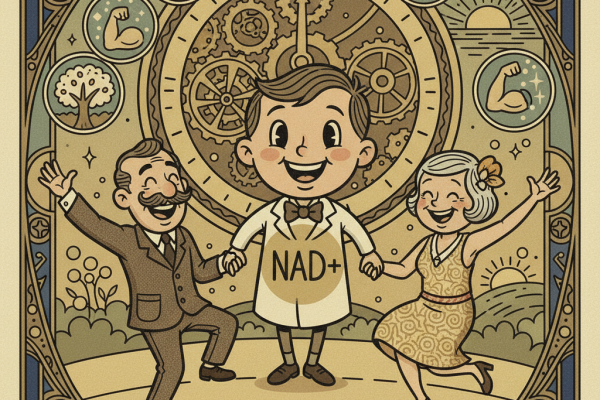 Illustration for Does Boosting NAD+ Actually Slow Aging? What Science Shows