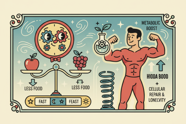 Illustration for The Science of Intermittent Fasting vs. Calorie Restriction: What Actually Works