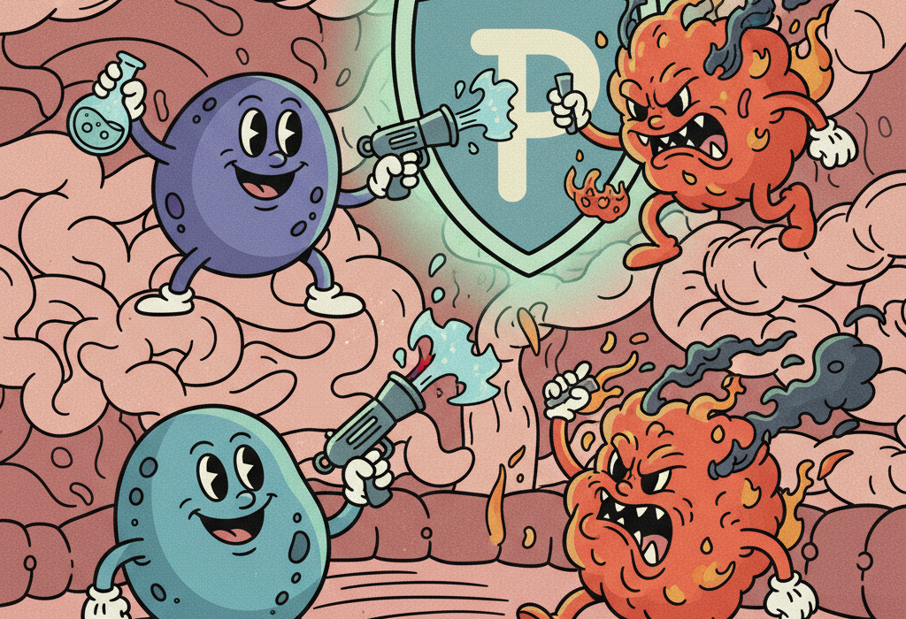 Illustration for Does Probiotic Supplementation Actually Reduce Inflammation?