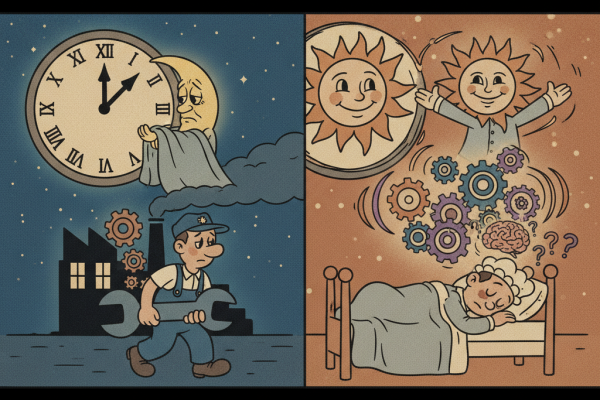 Illustration for How Shift Work Actually Affects Your Body Clock (And What the Science Says Helps)
