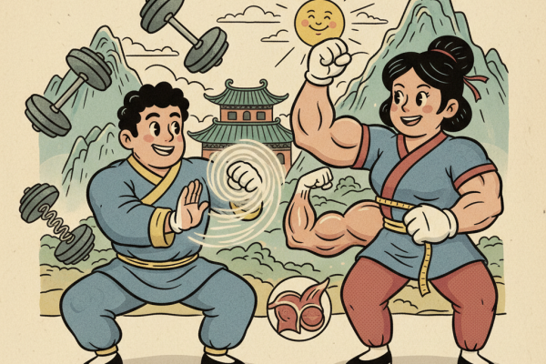 Illustration for Does Tai Chi Build Muscle Strength? What the Latest Science Shows