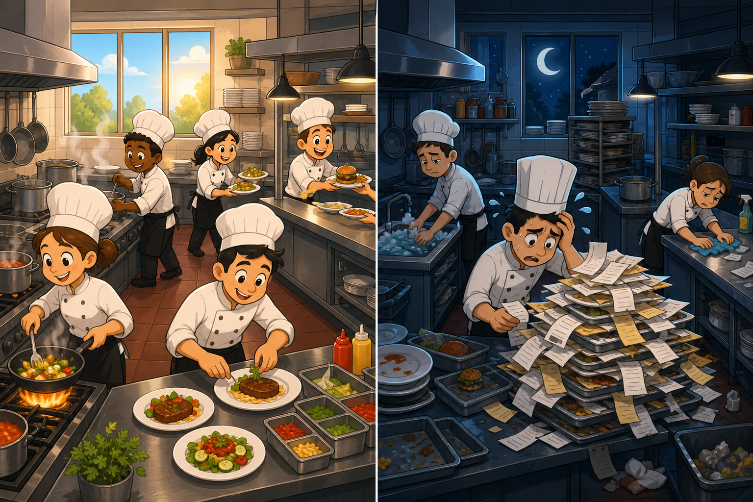 Think of your metabolism like a restaurant. In the morning, it's open and ready for business, processing food easily. By evening, it's slowing down and struggles to handle big 'orders.'