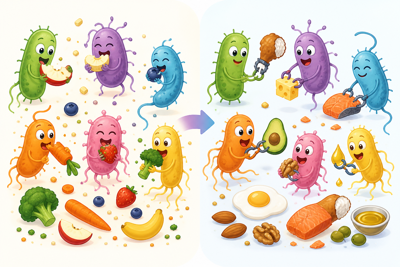 Microbiome plasticity means your gut bacteria can change and adapt to different foods. When you switch diets, flexible bacteria adjust quickly to the new food sources.
