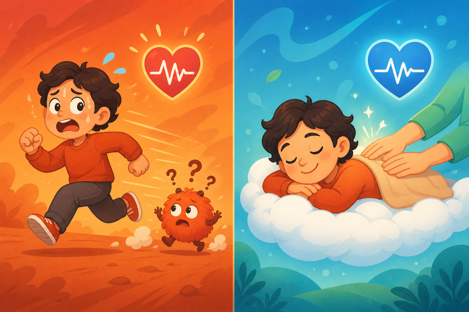 Your autonomic nervous system has two main modes: 'fight or flight' for stress and 'rest and digest' for relaxation. Massage helps shift your body into the calming 'rest and digest' mode.