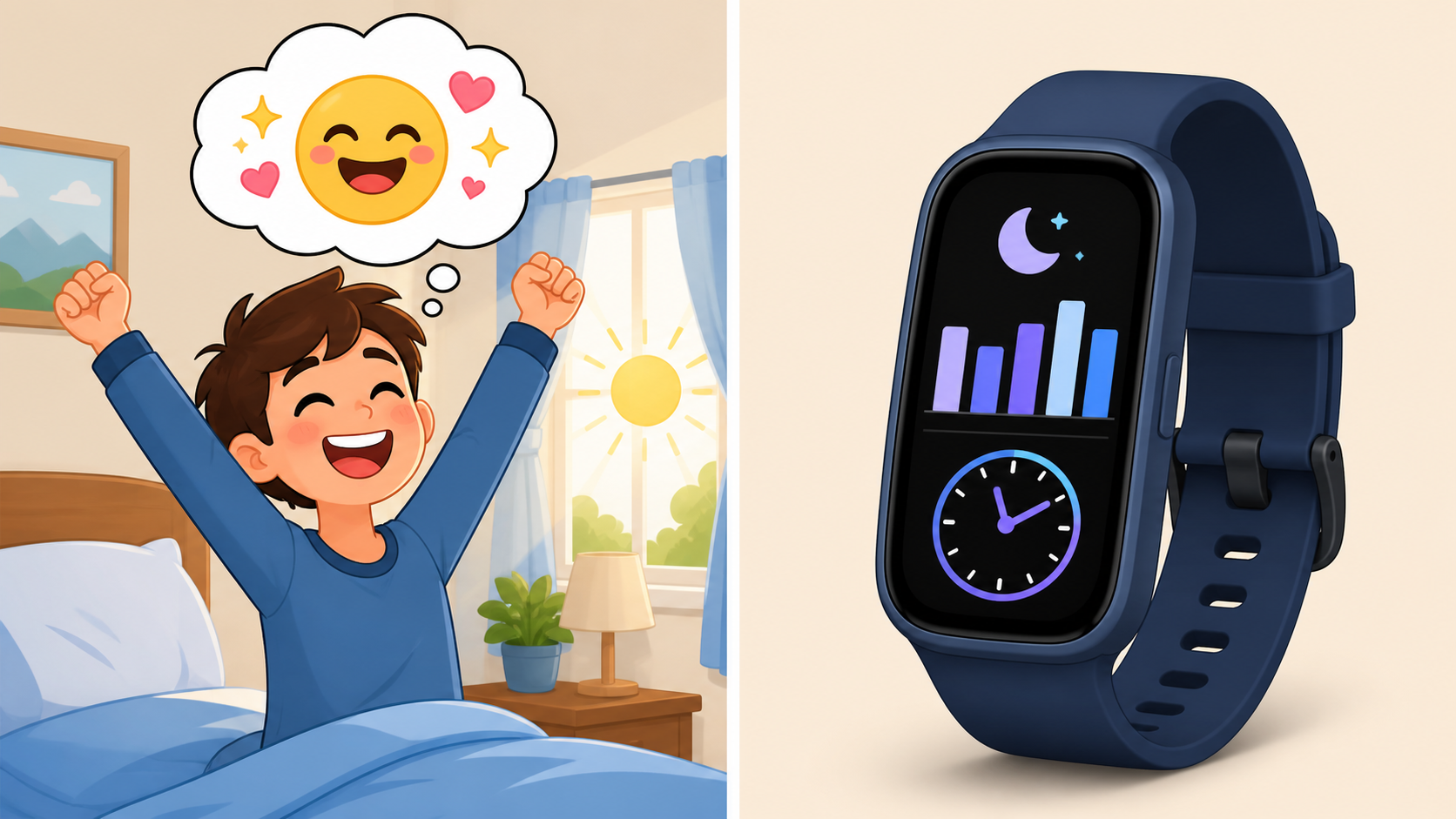 While massage often makes people feel much more rested and relaxed, objective tracking devices don't always show a big increase in total sleep minutes. It highlights how massage improves your sleep *experience*.