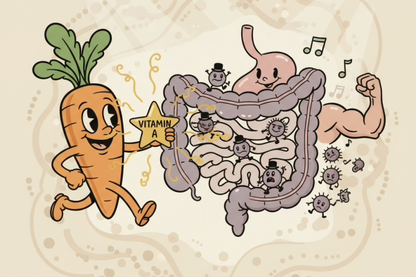 Illustration for How Vitamin A and Your Gut Microbiome Shape Your Health