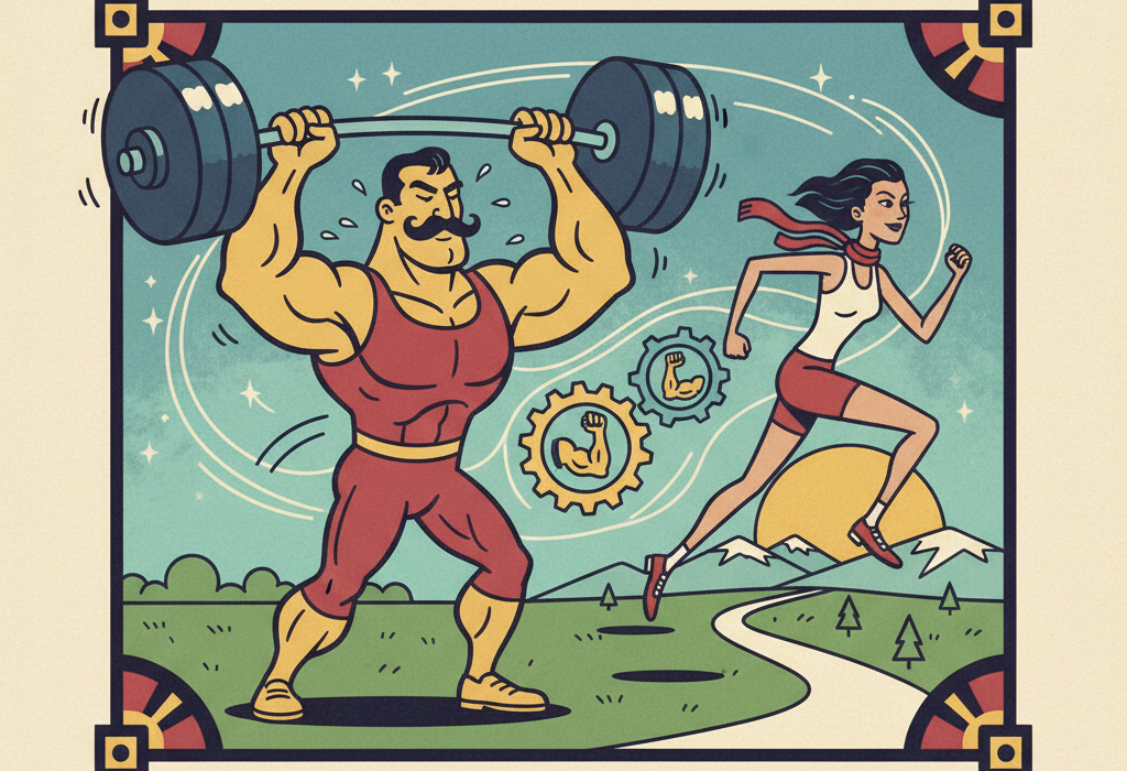 Illustration for The Science of Weight Training and Endurance: What Actually Works
