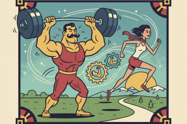 Illustration for The Science of Weight Training and Endurance: What Actually Works