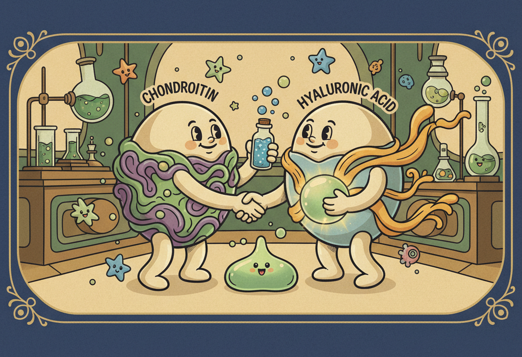 Illustration for Chondroitin and Hyaluronic Acid for Joints: What Science Shows