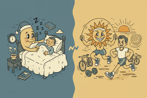 Illustration for Does Exercise Improve Sleep? What the Latest Science Shows
