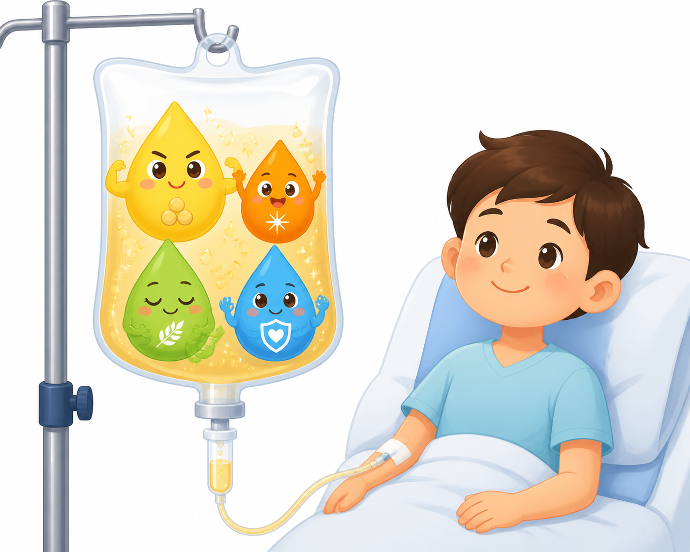 In hospitals, a special IV nutrition blend called SMOF combines soybean, MCT, olive, and fish oil. This 'dream team' of fats works together to provide balanced nutrition and protect patients' organs more effectively.