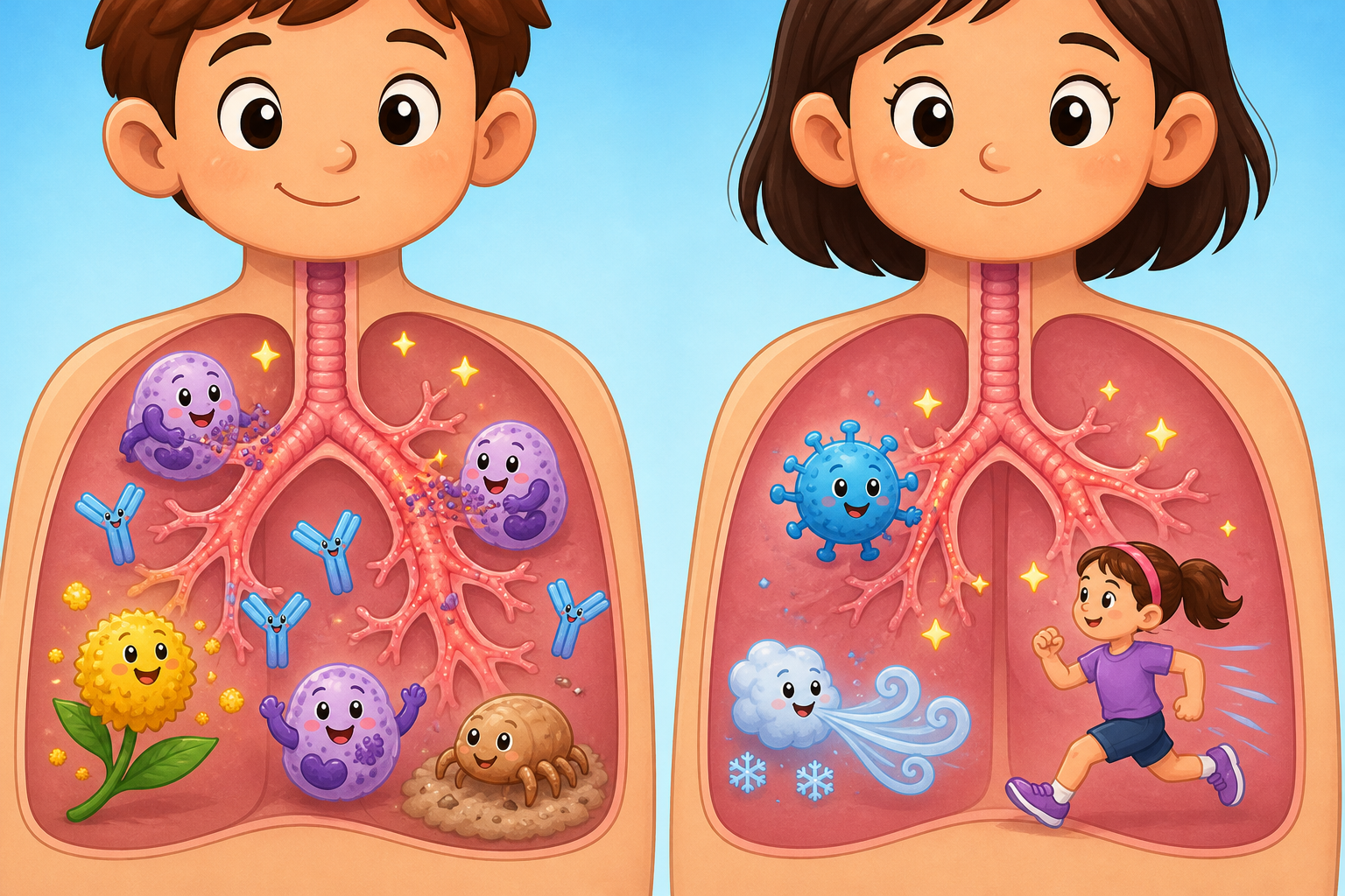 Asthma isn't just one condition. T2-high asthma is driven by allergies (with IgE and eosinophils), while T2-low asthma is triggered by non-allergic factors like infections or cold air.